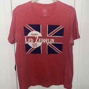 NEW Salmon Led Zeppelin Tshirt